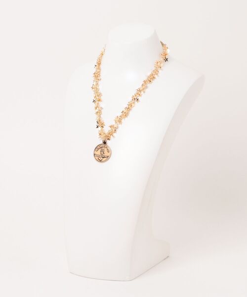 L.H.P(エルエイチピー)の「MOMENTEL/モーメンタル/10th Anniversary 愛 Coin Necklace(ネックレス・レディース・ゴールド・F)」の2枚目の写真