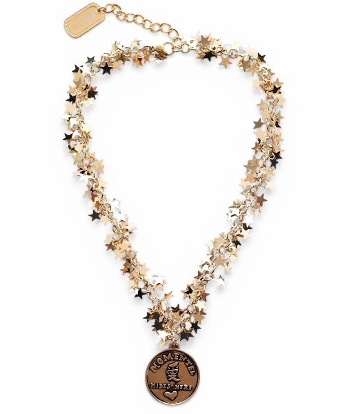 L.H.P(エルエイチピー)の「MOMENTEL/モーメンタル/10th Anniversary 愛 Coin Necklace(ネックレス・レディース・ゴールド・F)」の1枚目の写真