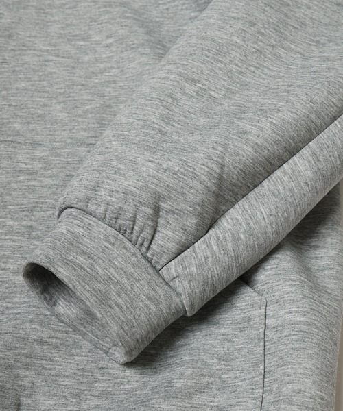 CULLNI(クルニ)の「CULLNI Logo Embroidery Double Face Hoodie(パーカー・メンズ・ネイビー/ブラック/グレー/グリーン・2/1)」の19枚目の写真