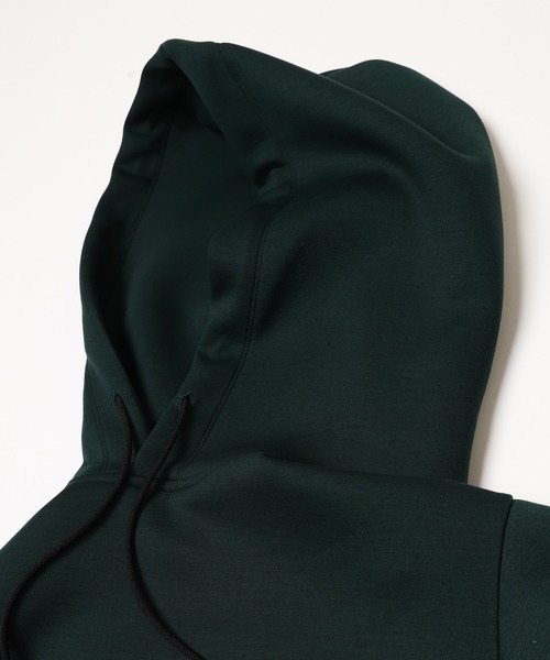 CULLNI(クルニ)の「CULLNI Logo Embroidery Double Face Hoodie(パーカー・メンズ・ネイビー/ブラック/グレー/グリーン・2/1)」の5枚目の写真