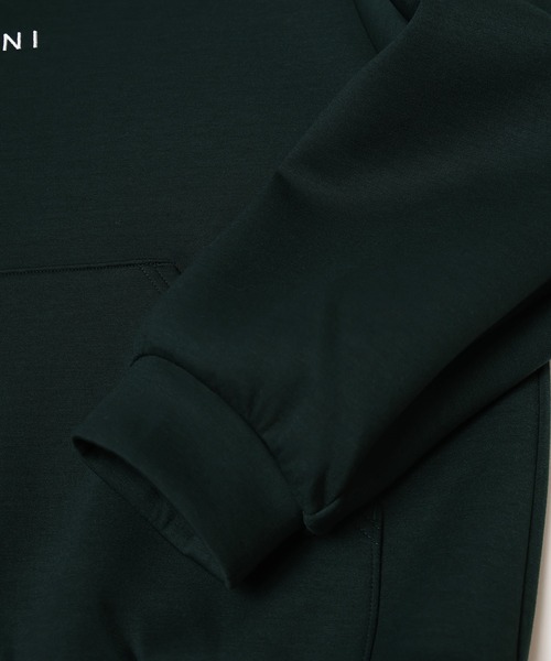 CULLNI(クルニ)の「CULLNI Logo Embroidery Double Face Hoodie(パーカー・メンズ・ネイビー/ブラック/グレー/グリーン・2/1)」の7枚目の写真