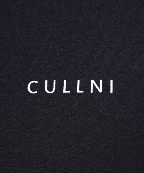 CULLNI(クルニ)の「CULLNI Logo Embroidery Double Face Hoodie(パーカー・メンズ・ネイビー/ブラック/グレー/グリーン・2/1)」の9枚目の写真