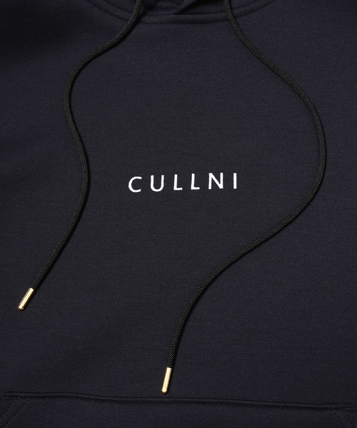 CULLNI(クルニ)の「CULLNI Logo Embroidery Double Face Hoodie(パーカー・メンズ・ネイビー/ブラック/グレー/グリーン・2/1)」の10枚目の写真