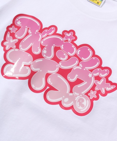 A BATHING APE(アベイシングエイプ)の「BUBBLE KATAKANA TEE(Tシャツ/カットソー・レディース・ブラック/ホワイト・MEDIUM/X-SMALL/SMALL)」の5枚目の写真