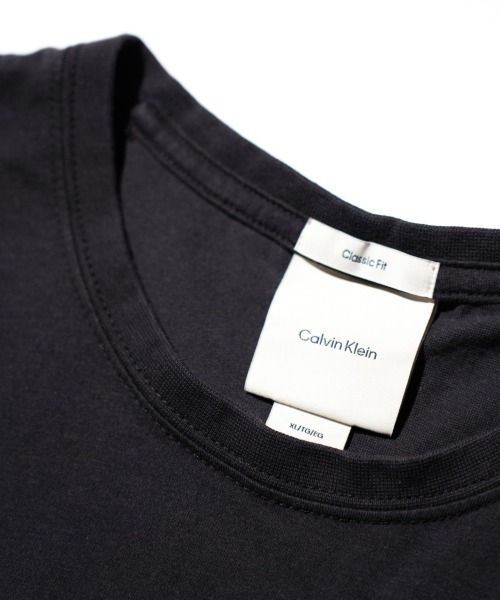 THRIFTY LOOK（スリフティールック）の「Calvin Klein カルバンクライン / PRINTED LOGO TEE ロゴTシャツ（Tシャツ/カットソー・メンズ・ブラック系1/ブラック・MEDIUM/SMALL/X-LARGE/LARGE）」の9枚目の写真
