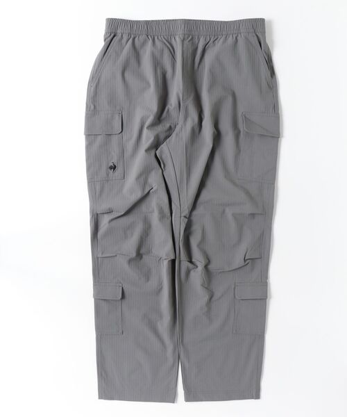 le coq sportif（ルコックスポルティフ）の「カーゴパンツ（カーゴパンツ・メンズ・ブラック/グレー/ブラック×グレー・XL/M/L/S/XXL）」の3枚目の写真