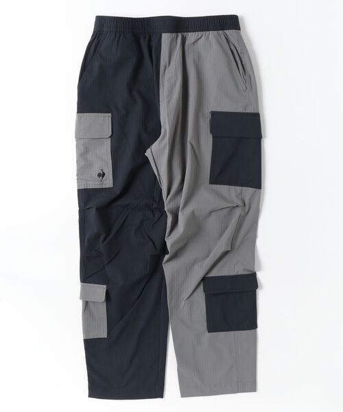 le coq sportif（ルコックスポルティフ）の「カーゴパンツ（カーゴパンツ・メンズ・ブラック/グレー/ブラック×グレー・XL/M/L/S/XXL）」の2枚目の写真