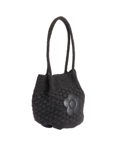 MARY QUANT(マリークワント)の「ラメクロッシェ ミニトート(トートバッグ・レディース・ブラック/ピンク/ブルー/オーロラホワイト・FREE)」の22枚目の写真