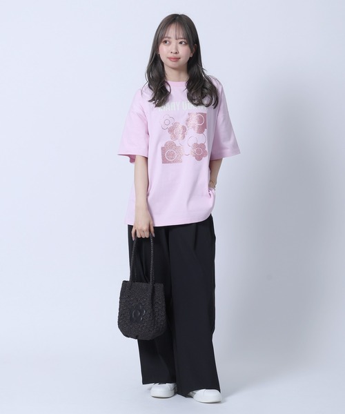 MARY QUANT(マリークワント)の「ラメクロッシェ ミニトート(トートバッグ・レディース・ブラック/ピンク/ブルー/オーロラホワイト・FREE)」の19枚目の写真