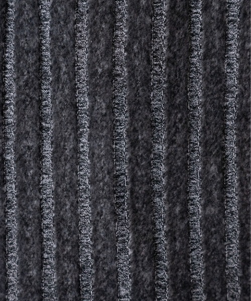 on:nue(オンニュ)の「【on:nue】フロントギャザー起毛リブカーディガン /26-27 AW COLLECTION(カーディガン/ボレロ・レディース・ダークグレー/ピンク/ベージュ・FREE)」の4枚目の写真