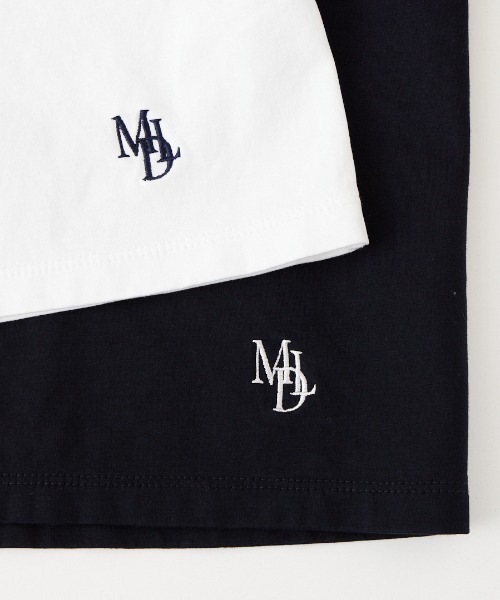 MICA&DEAL（マイカ＆ディール）の「[MICA&DEAL/マイカアンドディール] ワンポイントロゴ刺繍ロングスリーブカットソー 接触冷感・UVカット加工（Tシャツ/カットソー・レディース・ブラック/ホワイト・F）」の7枚目の写真
