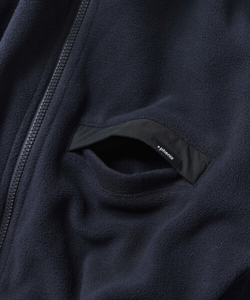 +phenix(プラスフェニックス)の「+phenix/プラスフェニックス 別注 GORE-TEX WINDSTOPPER 3WAY HARRINGTON JACKET/ゴアテックス ウインドストッパー 3WAY ハリントンジャケット(ブルゾン・メンズ・ネイビー/チャコールグレー/ブラック/グリーン・SMALL/MEDIUM/LARGE)」の10枚目の写真