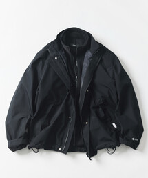 +phenix（プラスフェニックス）の「+phenix/プラスフェニックス 別注 GORE-TEX WINDSTOPPER 3WAY HARRINGTON JACKET/ゴアテックス ウインドストッパー 3WAY ハリントンジャケット（ブルゾン）」