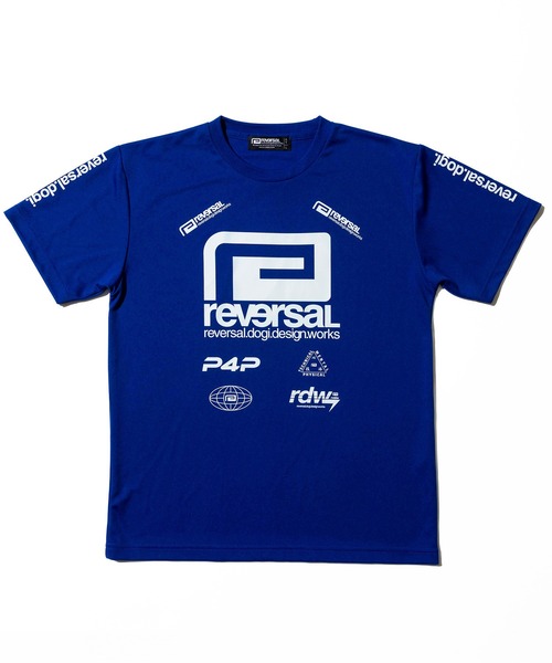 reversal.dogi.design.works(リバーサル・ドーギ・デザイン・ワークス)の「<reversal/リバーサル>ALL STAR LOGO BIG MARK DRY TEE(Tシャツ/カットソー・メンズ・ブラック/ホワイト/ブルー/イエロー/レッド・M/2XL/XL/L)」の14枚目の写真