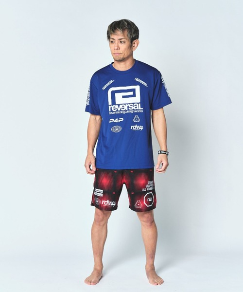 reversal.dogi.design.works(リバーサル・ドーギ・デザイン・ワークス)の「<reversal/リバーサル>ALL STAR LOGO BIG MARK DRY TEE(Tシャツ/カットソー・メンズ・ブラック/ホワイト/ブルー/イエロー/レッド・M/2XL/XL/L)」の6枚目の写真