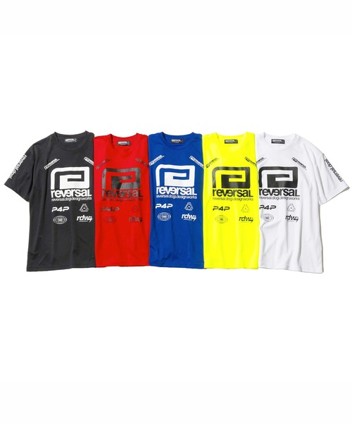 reversal.dogi.design.works(リバーサル・ドーギ・デザイン・ワークス)の「<reversal/リバーサル>ALL STAR LOGO BIG MARK DRY TEE(Tシャツ/カットソー・メンズ・ブラック/ホワイト/ブルー/イエロー/レッド・M/2XL/XL/L)」の13枚目の写真