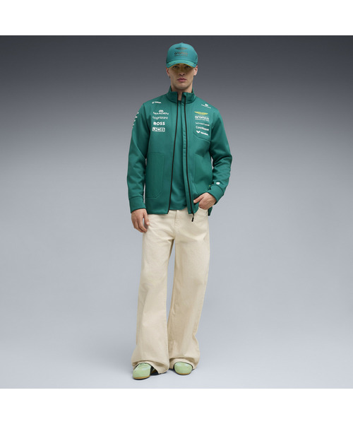 PUMA（プーマ）の「PUMA プーマ ユニセックス PUMA x アストン マーティン アラムコ F1 チーム レ（ブルゾン・メンズ・ケリーグリーン・LARGE/MEDIUM/SMALL/X-LARGE/X-SMALL）」の3枚目の写真