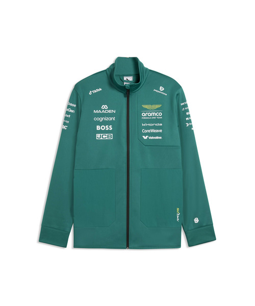 PUMA（プーマ）の「PUMA プーマ ユニセックス PUMA x アストン マーティン アラムコ F1 チーム レ（ブルゾン・メンズ・ケリーグリーン・LARGE/MEDIUM/SMALL/X-LARGE/X-SMALL）」の6枚目の写真