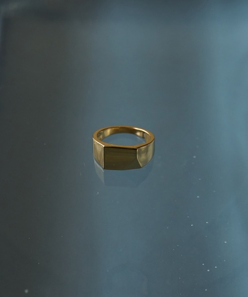 anuke（アンヌーク）の「Square Pinky Ring（リング・レディース・シルバー/ゴールド・#3/#5）」の9枚目の写真