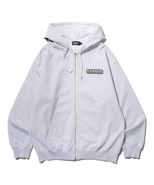 XLARGE(エクストララージ)の「MULTI EMBLEM ZIP UP HOODED SWEATSHIRT(パーカー・メンズ・アッシュ/ネイビー/ブラック・S/XL/L/M)」の8枚目の写真