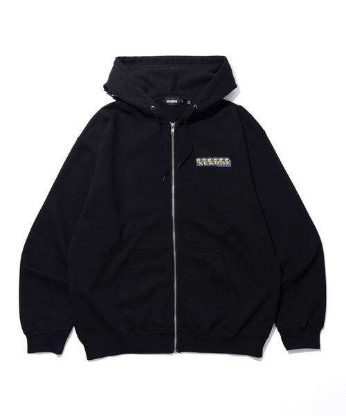 XLARGE(エクストララージ)の「MULTI EMBLEM ZIP UP HOODED SWEATSHIRT(パーカー・メンズ・アッシュ/ネイビー/ブラック・S/XL/L/M)」の9枚目の写真