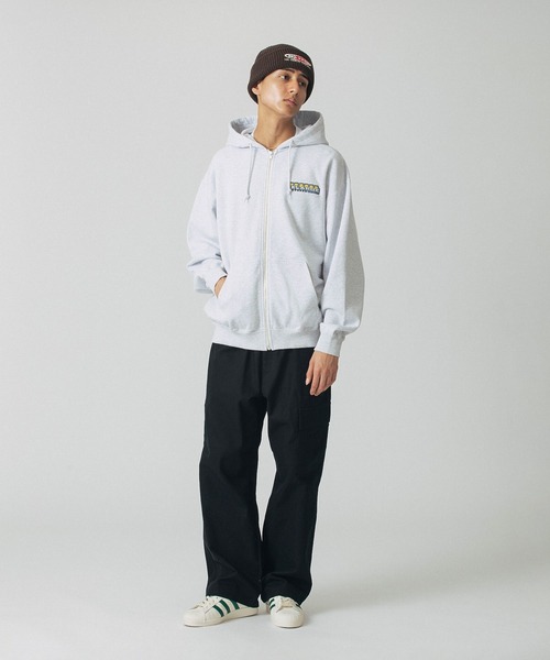 XLARGE(エクストララージ)の「MULTI EMBLEM ZIP UP HOODED SWEATSHIRT(パーカー・メンズ・アッシュ/ネイビー/ブラック・S/XL/L/M)」の19枚目の写真