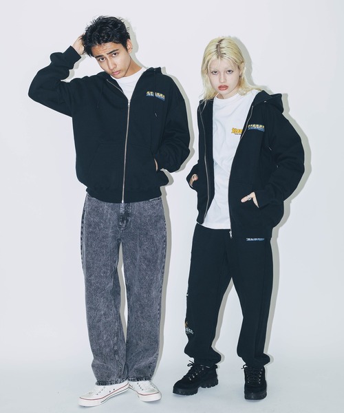 XLARGE(エクストララージ)の「MULTI EMBLEM ZIP UP HOODED SWEATSHIRT(パーカー・メンズ・アッシュ/ネイビー/ブラック・S/XL/L/M)」の22枚目の写真