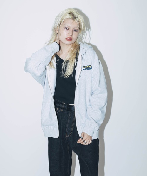 XLARGE(エクストララージ)の「MULTI EMBLEM ZIP UP HOODED SWEATSHIRT(パーカー・メンズ・アッシュ/ネイビー/ブラック・S/XL/L/M)」の15枚目の写真