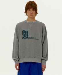 Vision Reversible Sweatshirt Melange Gray