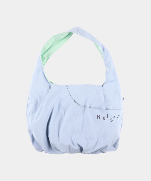 HEISAN(ハイサン)の「ソリッドパッカブルパンプキンバッグ ブルーベリー(メッセンジャーバッグ・レディース・その他・FREE)」の1枚目の写真