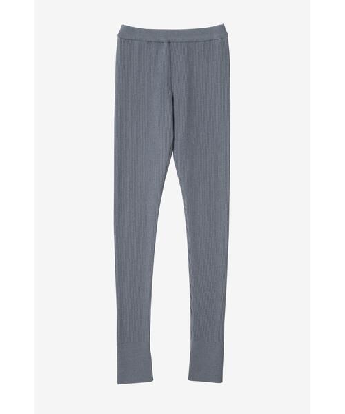 YLEVE(イレーヴ)の「YLEVE / HIGH TWIST FINE WOOL KN LEGGINGS(その他パンツ・レディース・ブルー/ブラック/ブラウン・1)」の1枚目の写真