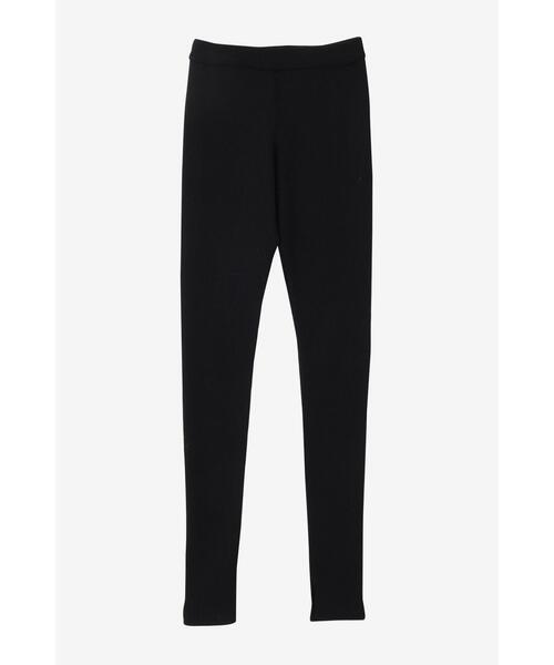 YLEVE(イレーヴ)の「YLEVE / HIGH TWIST FINE WOOL KN LEGGINGS(その他パンツ・レディース・ブルー/ブラック/ブラウン・1)」の2枚目の写真