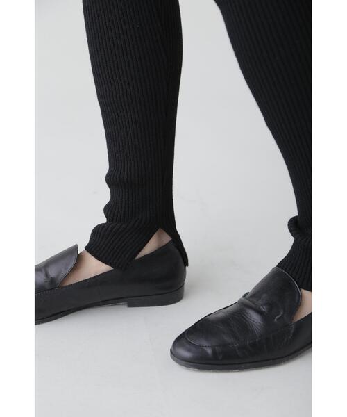 YLEVE(イレーヴ)の「YLEVE / HIGH TWIST FINE WOOL KN LEGGINGS(その他パンツ・レディース・ブルー/ブラック/ブラウン・1)」の8枚目の写真