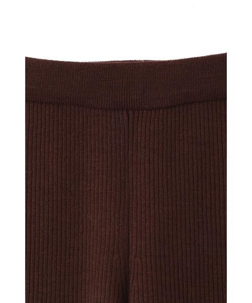 YLEVE(イレーヴ)の「YLEVE / HIGH TWIST FINE WOOL KN LEGGINGS(その他パンツ・レディース・ブルー/ブラック/ブラウン・1)」の9枚目の写真