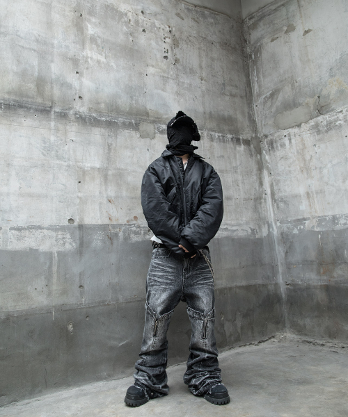 ROARINGRAD(ロアリングラド)の「26 シャーリング クロップド ボンバージャケット ブラック(ブルゾン・レディース・その他・MEDIUM/LARGE)」の7枚目の写真
