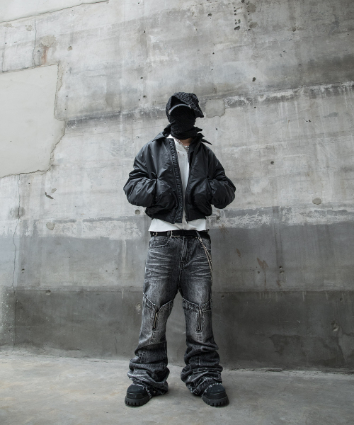 ROARINGRAD(ロアリングラド)の「26 シャーリング クロップド ボンバージャケット ブラック(ブルゾン・レディース・その他・MEDIUM/LARGE)」の11枚目の写真