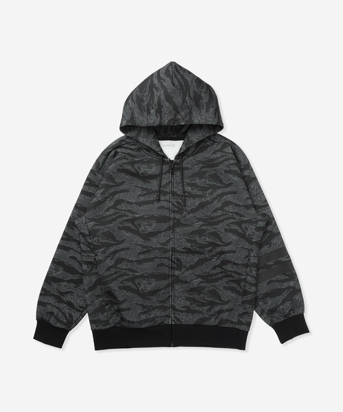 Hurley (ハーレー)の「【Hurley:ハーレー】アクティブスウェットジップアップフーディー 4WAYストレッチパーカー PHANTOMSWEAT BLOCK PARTY OVERSIZED(パーカー・メンズ・ブラック系その他/ブラック/ブルーグレー・LARGE/MEDIUM/X-LARGE)」の2枚目の写真