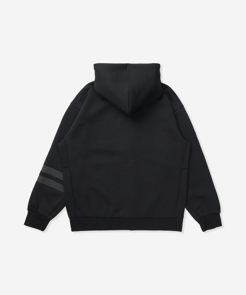 Hurley (ハーレー)の「【Hurley:ハーレー】アクティブスウェットジップアップフーディー 4WAYストレッチパーカー PHANTOMSWEAT BLOCK PARTY OVERSIZED(パーカー・メンズ・ブラック系その他/ブラック/ブルーグレー・LARGE/MEDIUM/X-LARGE)」の4枚目の写真
