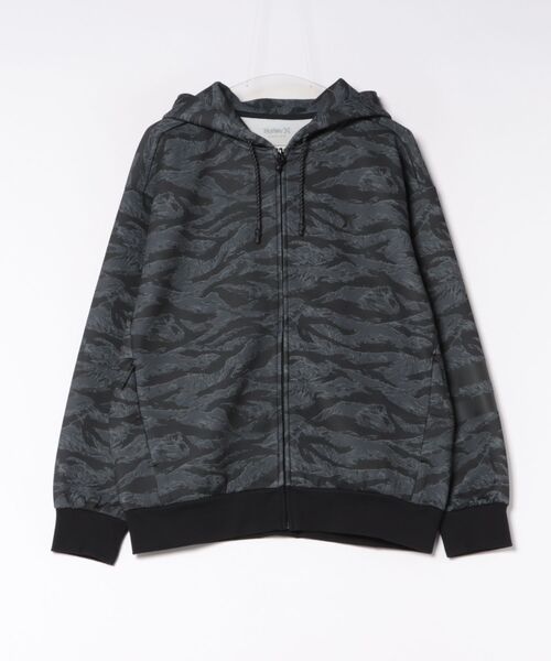 Hurley (ハーレー)の「【Hurley:ハーレー】アクティブスウェットジップアップフーディー 4WAYストレッチパーカー PHANTOMSWEAT BLOCK PARTY OVERSIZED(パーカー・メンズ・ブラック系その他/ブラック/ブルーグレー・LARGE/MEDIUM/X-LARGE)」の17枚目の写真