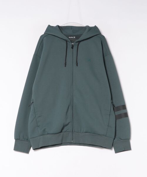 Hurley (ハーレー)の「【Hurley:ハーレー】アクティブスウェットジップアップフーディー 4WAYストレッチパーカー PHANTOMSWEAT BLOCK PARTY OVERSIZED(パーカー・メンズ・ブラック系その他/ブラック/ブルーグレー・LARGE/MEDIUM/X-LARGE)」の19枚目の写真