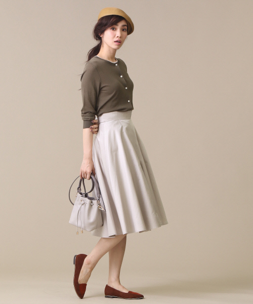 LOWELL things（ロウェル　シングス）の「ドロストリングBAG（ショルダーバッグ・レディース・ライトグレー/ブラック/オレンジ・FREE）」の7枚目の写真