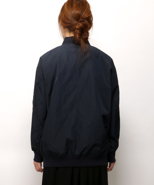 LBC（エルビーシー）の「タフタロングMA-1（MA-1・レディース・オリーブ/ネイビー・LARGE/MEDIUM）」の11枚目の写真