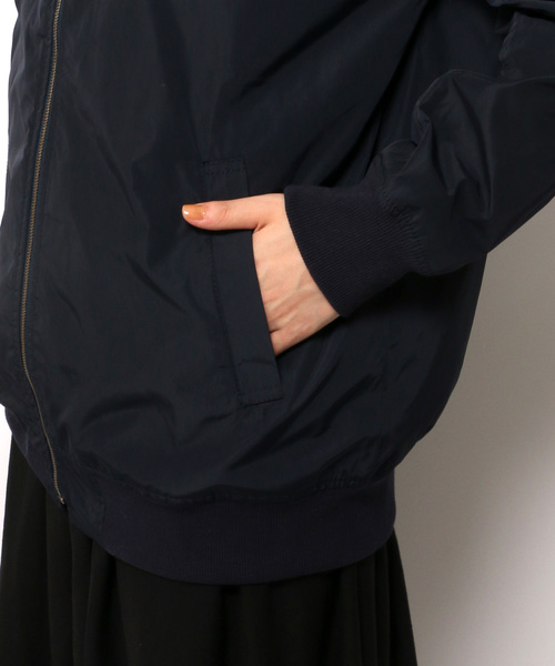 LBC（エルビーシー）の「タフタロングMA-1（MA-1・レディース・オリーブ/ネイビー・LARGE/MEDIUM）」の12枚目の写真