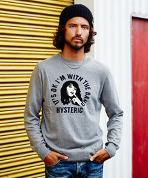 HYSTERIC GLAMOUR | IT’S OK編込 プルオーバー(ニット/セーター)