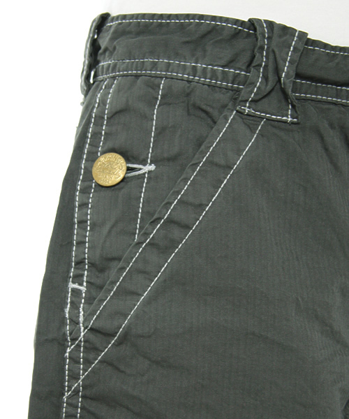 RNA-N（アールエヌエーエヌ）の「T0680　製品染ワークショーパン（その他パンツ・レディース・パープル/オフホワイト/グレー・SMALL/MEDIUM）」の9枚目の写真