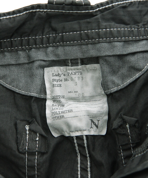 RNA-N（アールエヌエーエヌ）の「T0680　製品染ワークショーパン（その他パンツ・レディース・パープル/オフホワイト/グレー・SMALL/MEDIUM）」の12枚目の写真