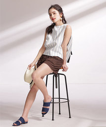 Lee | 【MORE 8月号掲載】【mina 7月号掲載】　Lee×安西こずえ/別注BUSHコーデュロイショートパンツ(その他パンツ)