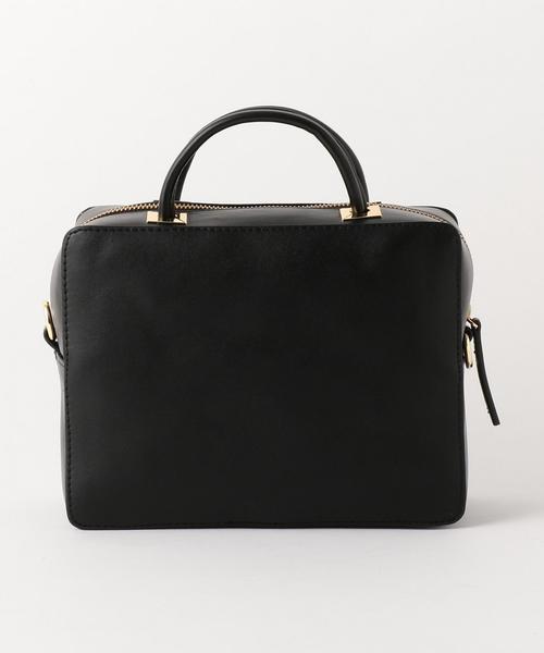 BEAUTY&YOUTH UNITED ARROWS（ビューティーアンドユースユナイテッドアローズ）の「BY スクエアミニショルダー -2WAY-（ショルダーバッグ・レディース・ブラック/ライトグレー・FREE）」の6枚目の写真