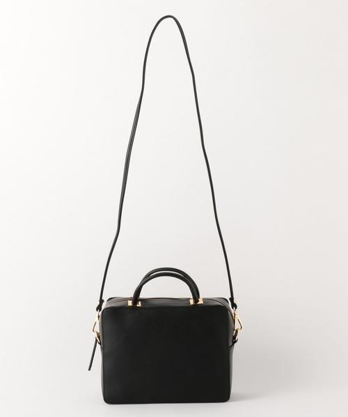 BEAUTY&YOUTH UNITED ARROWS（ビューティーアンドユースユナイテッドアローズ）の「BY スクエアミニショルダー -2WAY-（ショルダーバッグ・レディース・ブラック/ライトグレー・FREE）」の7枚目の写真