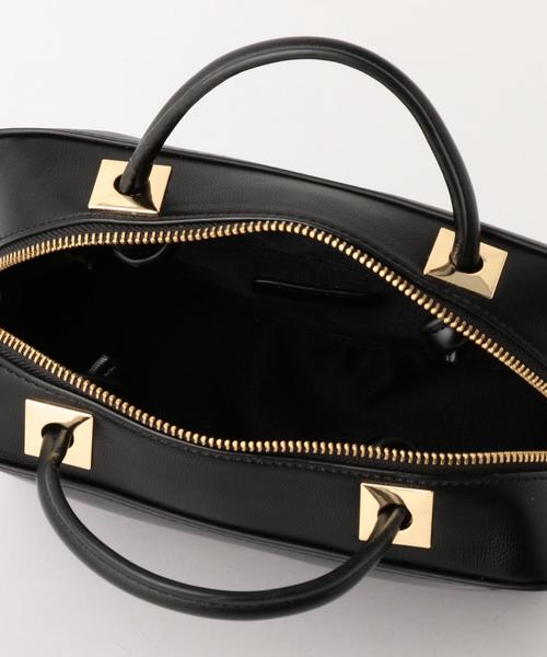 BEAUTY&YOUTH UNITED ARROWS（ビューティーアンドユースユナイテッドアローズ）の「BY スクエアミニショルダー -2WAY-（ショルダーバッグ・レディース・ブラック/ライトグレー・FREE）」の4枚目の写真